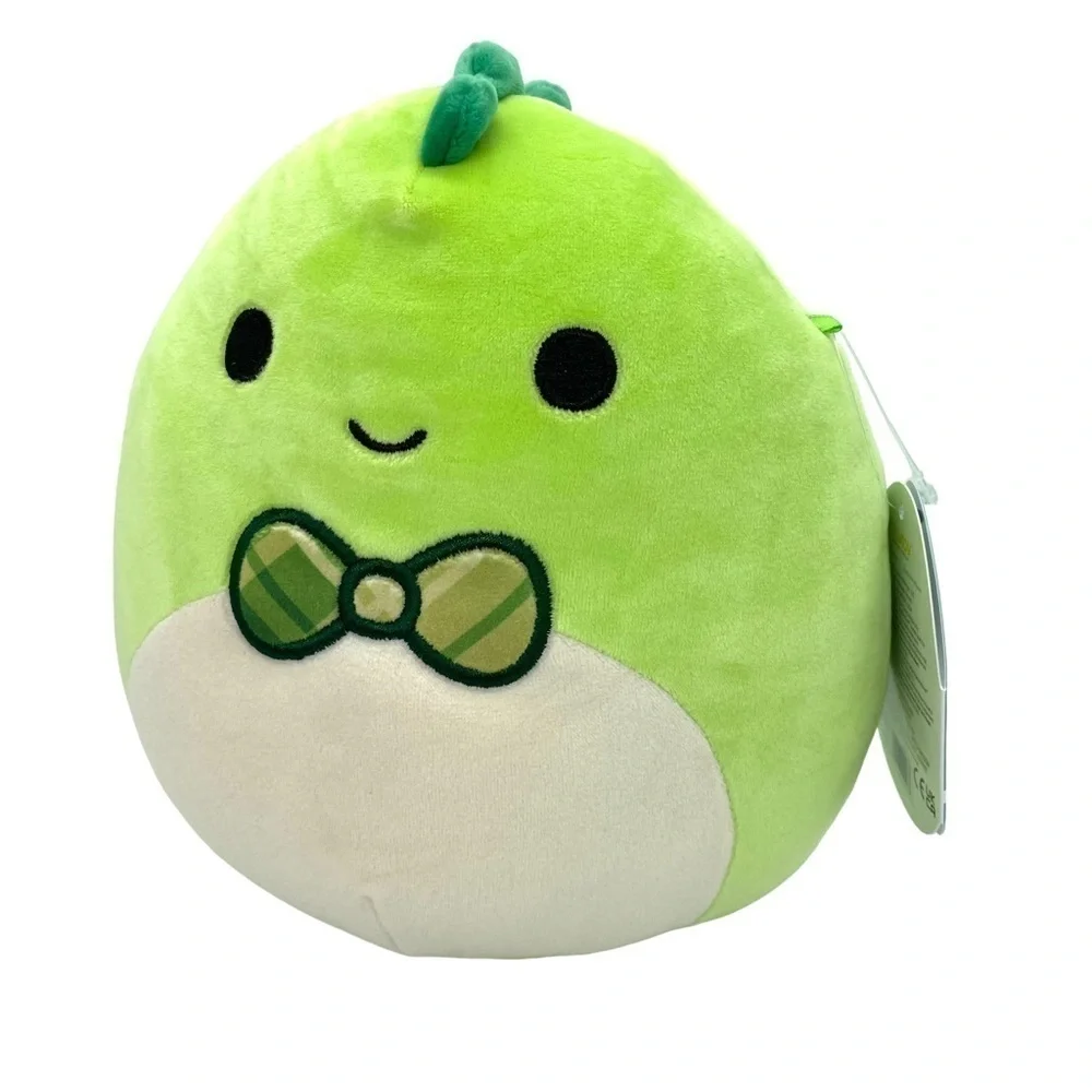 Squishmallow Danny the Dinosaur Plush With Bowtie